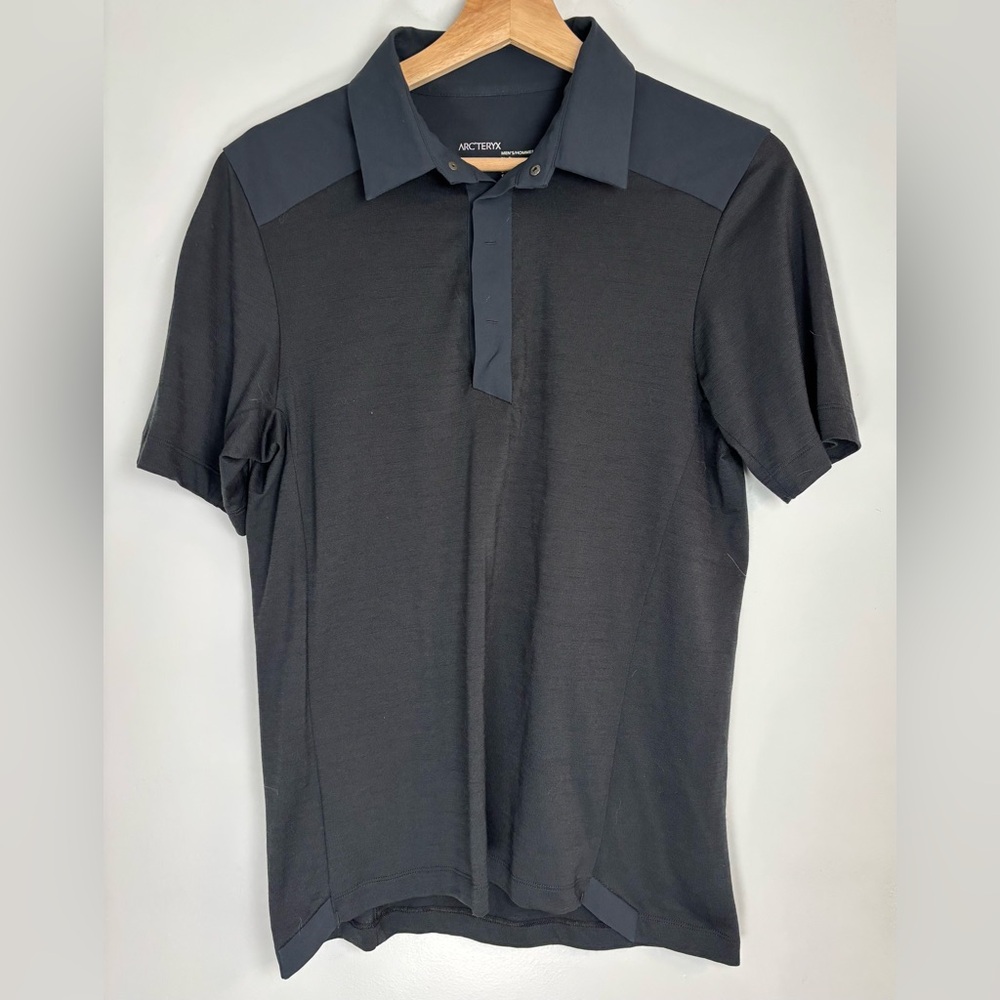 Arc'teryx A2B Black Polo Shirt Classic Design